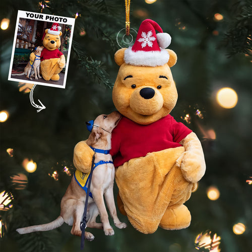 Tail Waggers - Personalized Photo Mica Ornament - Gift For Dog Lovers, Dog Owners