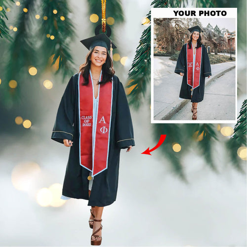 Personalized Photo Mica Ornament - Graduation Gift ARNO001