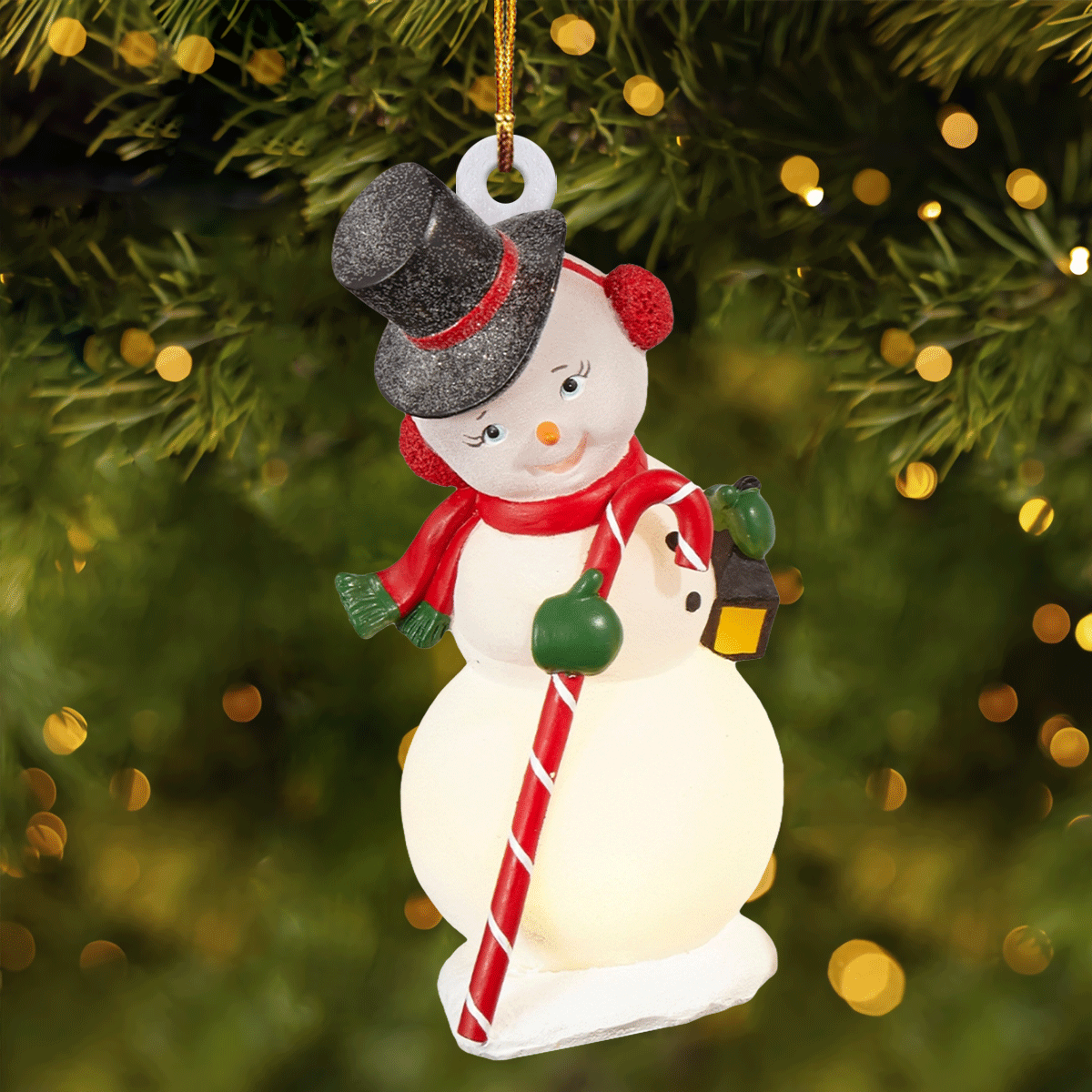 A Jolly Snowman Mica Ornament NCU0TL039