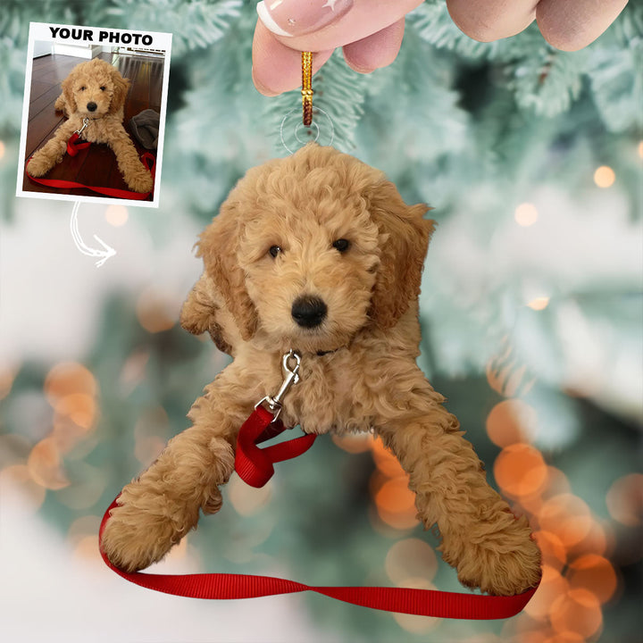 Toy Puppy - Personalized Photo Mica Ornament - Christmas Gift For Dog Lovers, Dog Owners