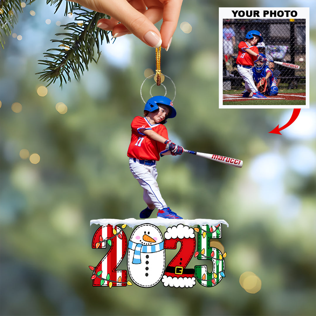 Any Moment Counts - Customized Photo Ornament - Christmas Gift For Family Members UPL0LDH002