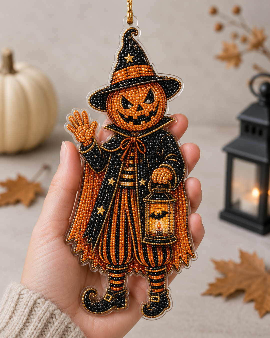 Trick or Treat Mica Ornament NCUTH0015