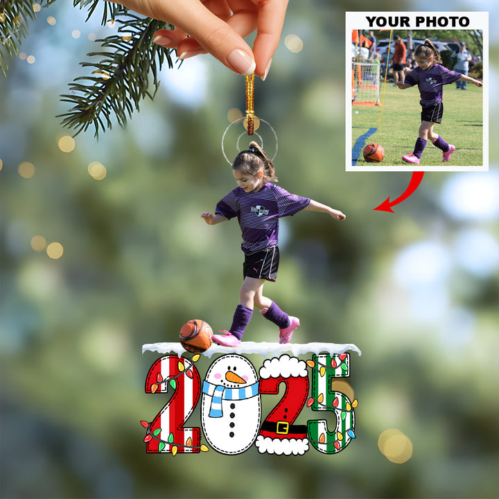 Any Moment Counts - Customized Photo Ornament - Christmas Gift For Family Members UPL0LDH002