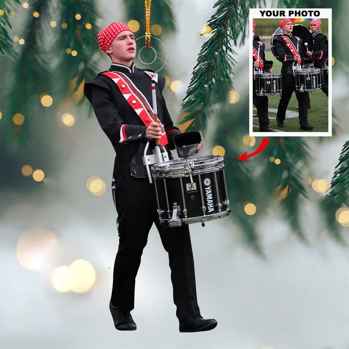 Brass Brigade - Personalized Photo Mica Ornament - Christmas Gift For Marching Band Members, Sport Lovers