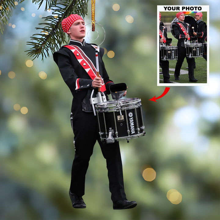 Brass Brigade - Personalized Photo Mica Ornament - Christmas Gift For Marching Band Members, Sport Lovers