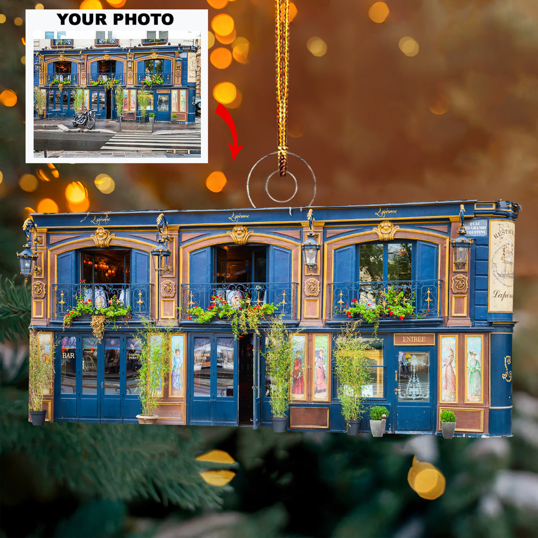 Retail Bliss - Personalized Photo Mica Ornament - Christmas Gift For Family Members