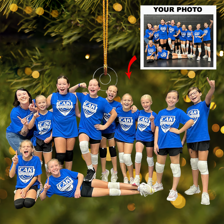 Cherished Moments - Personalized Photo Mica Ornament - Christmas Gift For Friends, Besties