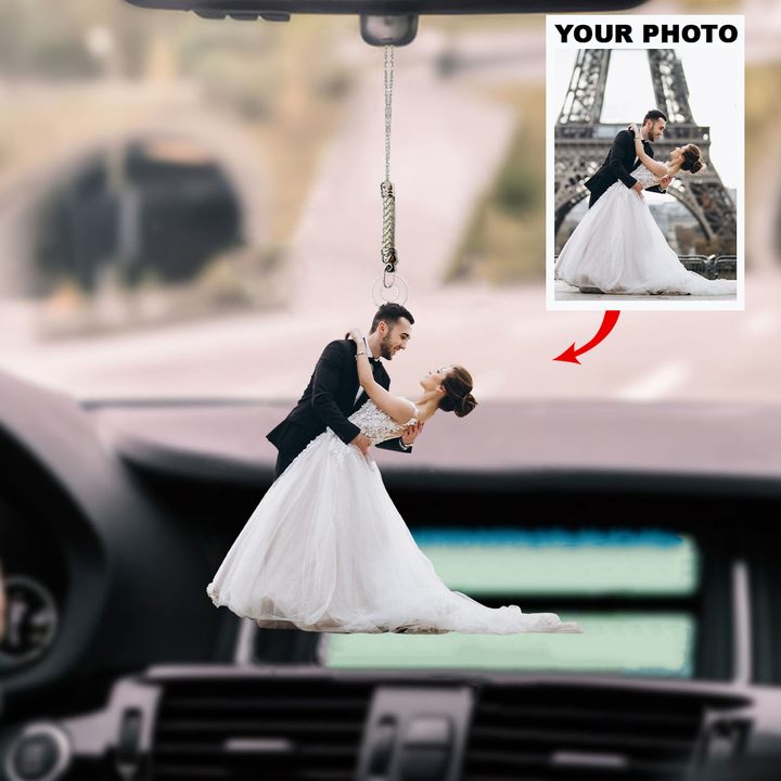 Personalized Car Hanging Ornament ARND018 UPL0KH013