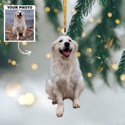 Motocross Customized Your Photo Ornament - Personalized Custom Photo Mica Ornament