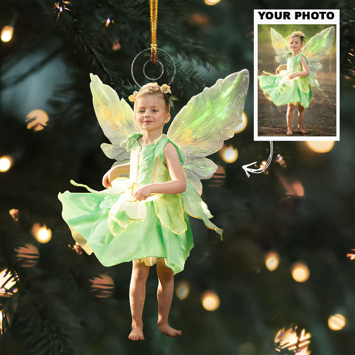 Customized Photo Ornament Special Moment - Personalized Photo Mica Ornament - Christmas Gift For Family Members