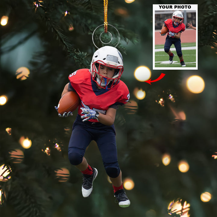 Future All-Star - Personalized Photo Mica Ornament - Christmas Gift For Sport Lover