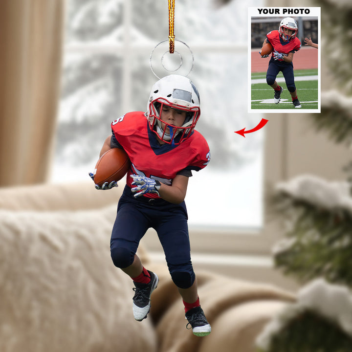 Future All-Star - Personalized Photo Mica Ornament - Christmas Gift For Sport Lover