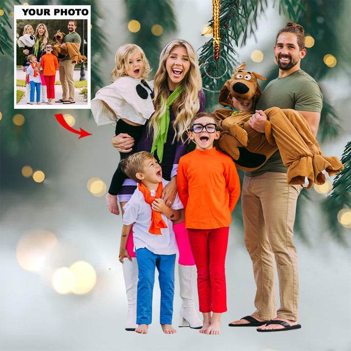 My Favorite People - Personalized Photo Mica Ornament - Gift For Family Members