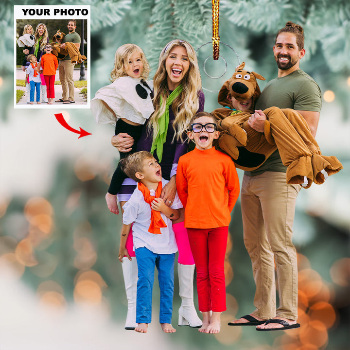 My Favorite People - Personalized Photo Mica Ornament - Gift For Family Members