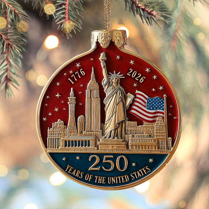 Spirit of America Mica Ornament NCU0NL45