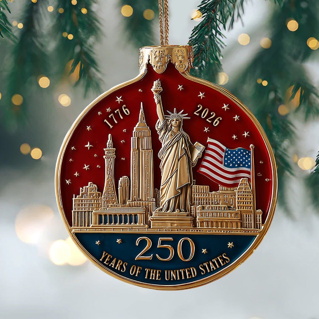 Spirit of America Mica Ornament NCU0NL45