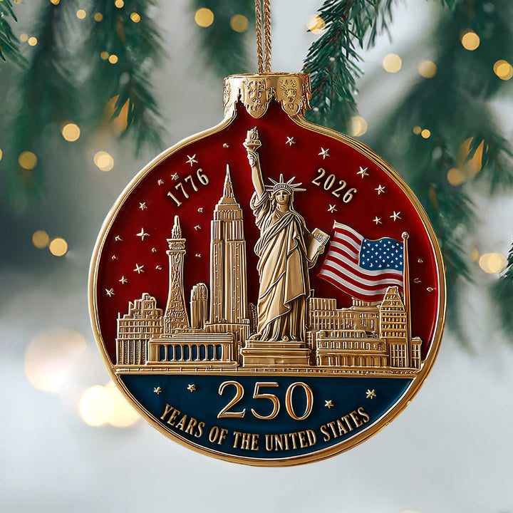 Spirit of America Mica Ornament NCU0NL45