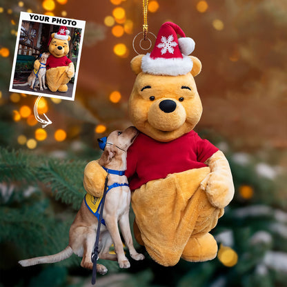 Tail Waggers - Personalized Photo Mica Ornament - Gift For  Dog Lovers, Dog Owners