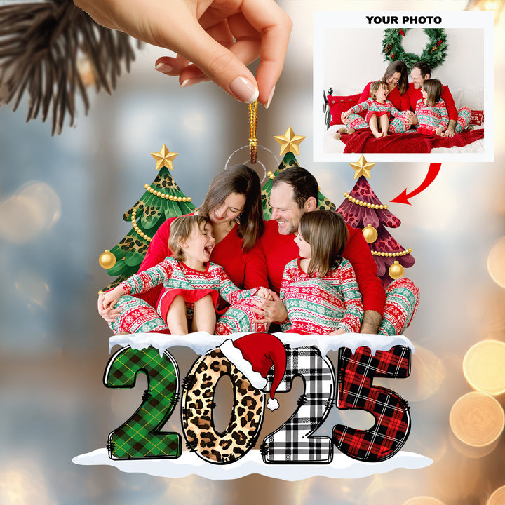 Always Together - Customized Photo Ornament - Christmas Gift For Family Members UPL0LDH001