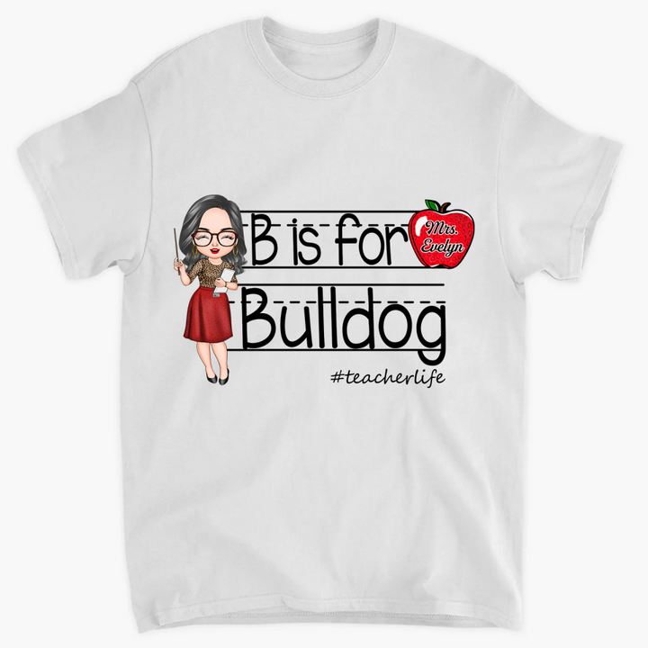 Personalized T-shirt - Gift For Teacher - Teacher Life