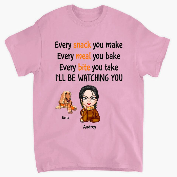 Personalized T-shirt - Gift For Dog Lover - I'll Be Watching You
