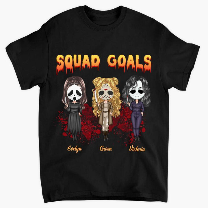 Personalized T-shirt - Gift For Friend - Squad Goals