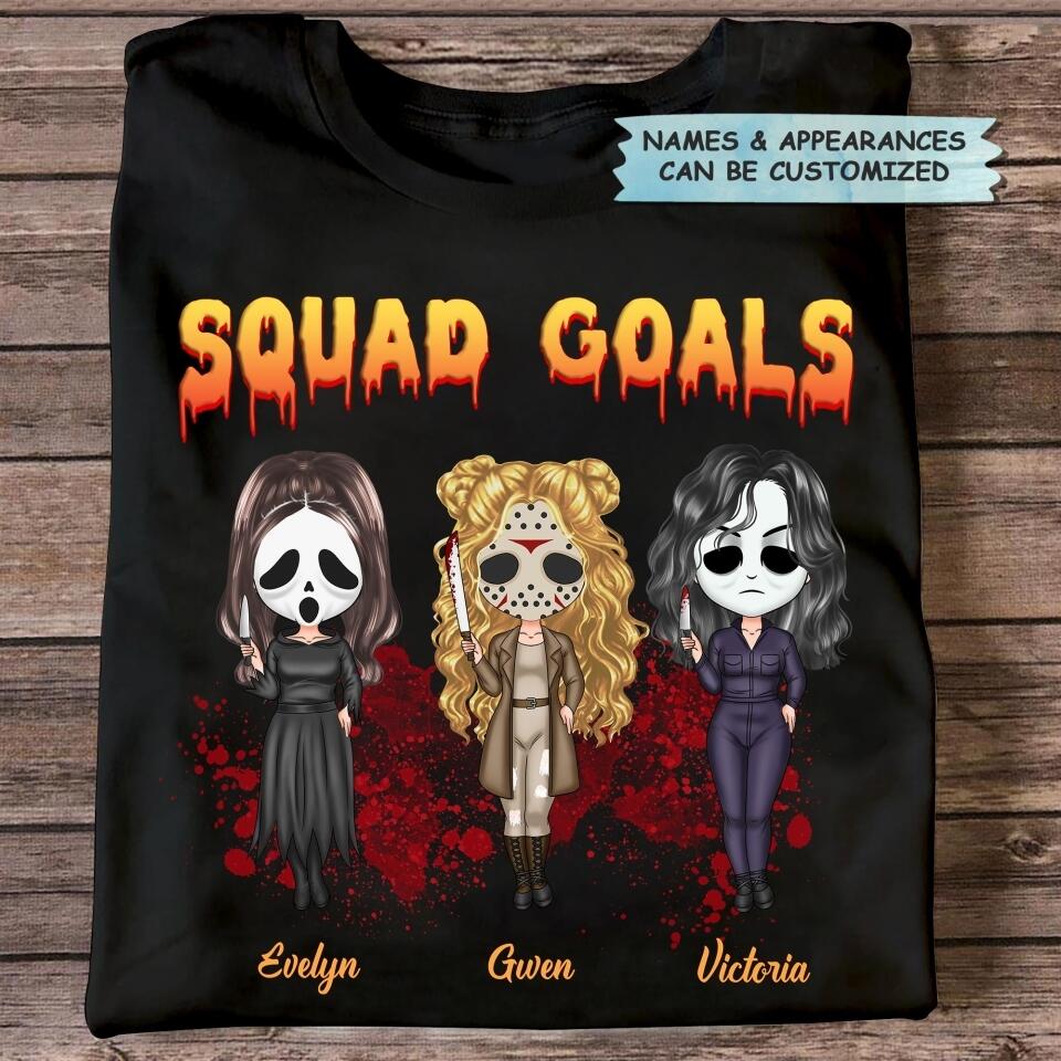 Personalized T-shirt - Gift For Friend - Squad Goals
