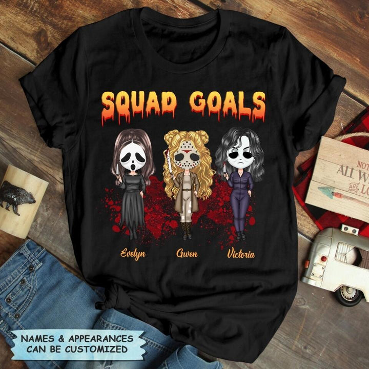 Personalized T-shirt - Gift For Friend - Squad Goals