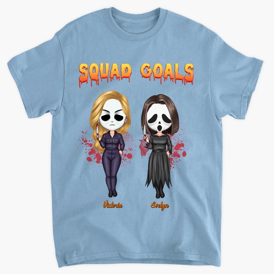 Personalized T-shirt - Gift For Friend - Squad Goals