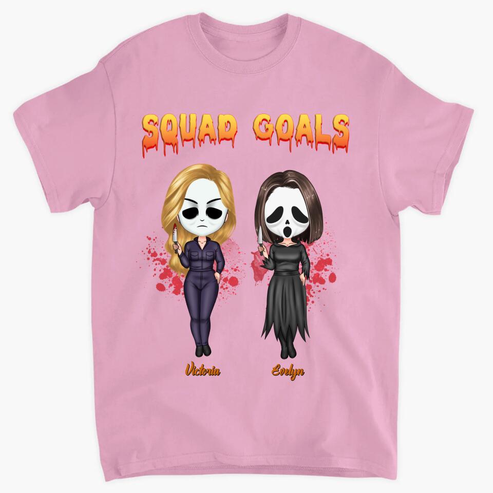 Personalized T-shirt - Gift For Friend - Squad Goals