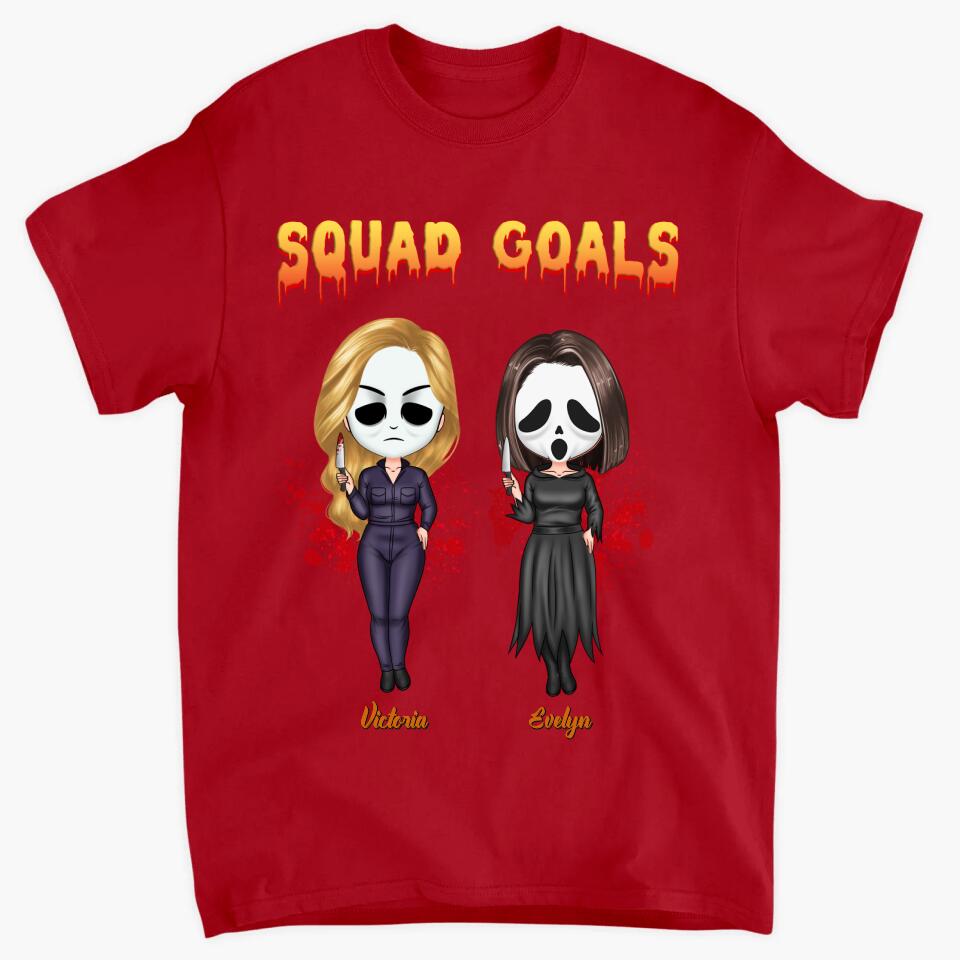 Personalized T-shirt - Gift For Friend - Squad Goals