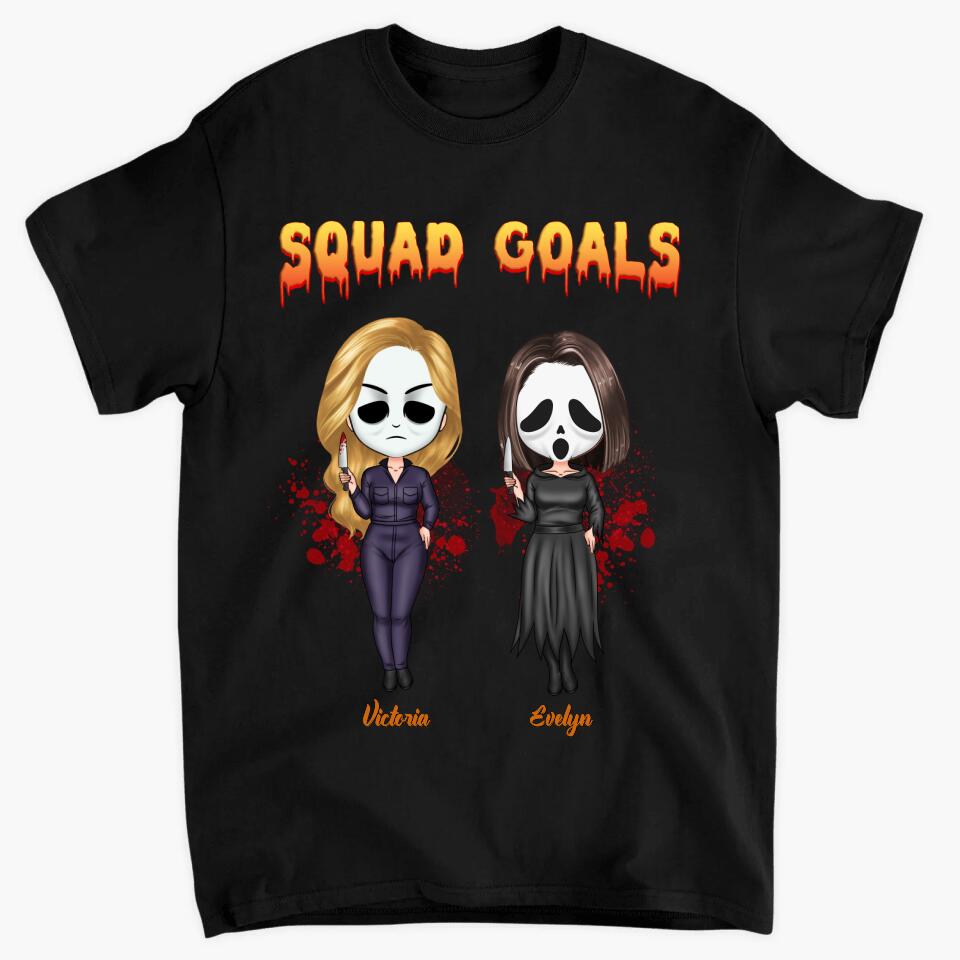 Personalized T-shirt - Gift For Friend - Squad Goals