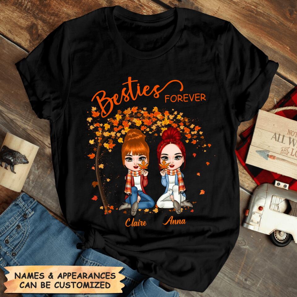 Personalized T-shirt - Gift For Friend - Besties Forever