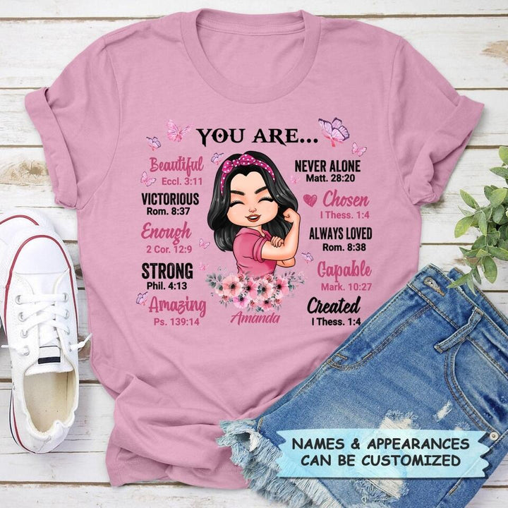 Personalized T-shirt - Gift For BC Fighter - You Are Beautiful