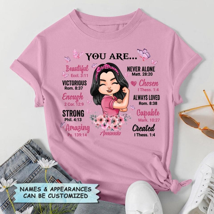 Personalized T-shirt - Gift For BC Fighter - You Are Beautiful