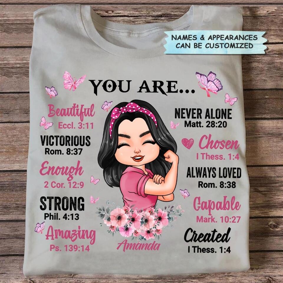 Personalized T-shirt - Gift For BC Fighter - You Are Beautiful