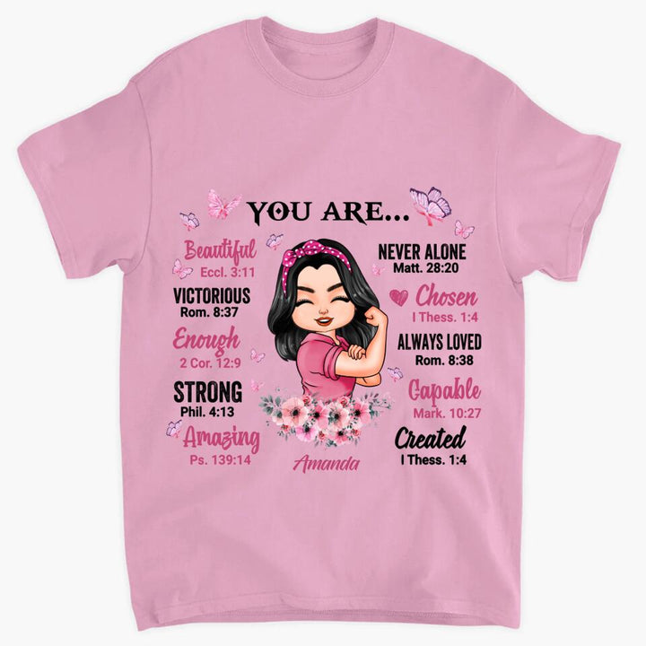 Personalized T-shirt - Gift For BC Fighter - You Are Beautiful