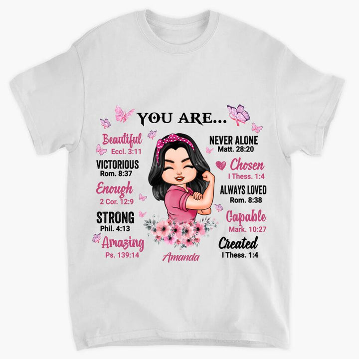 Personalized T-shirt - Gift For BC Fighter - You Are Beautiful