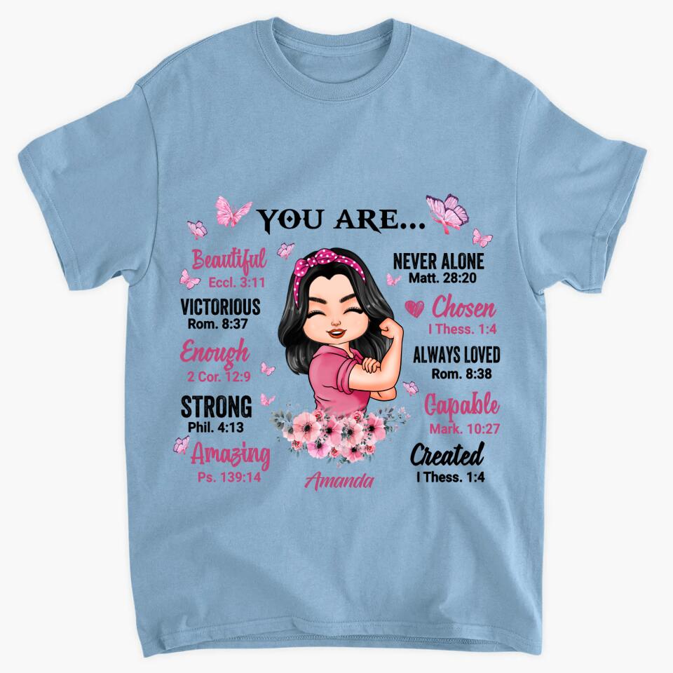 Personalized T-shirt - Gift For BC Fighter - You Are Beautiful