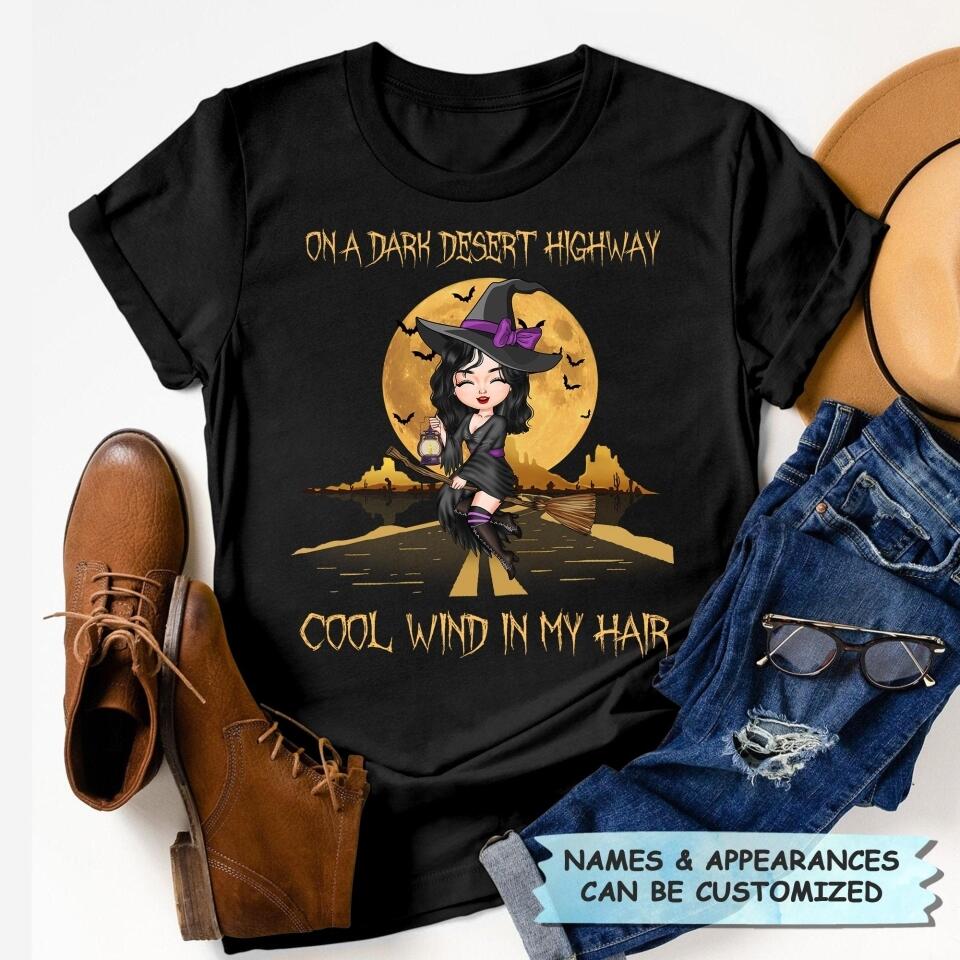 Personalized T-shirt - Gift For Witch - Cool Wind In My Hair
