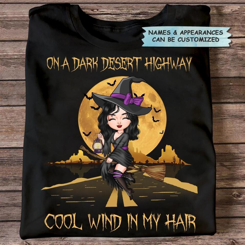 Personalized T-shirt - Gift For Witch - Cool Wind In My Hair