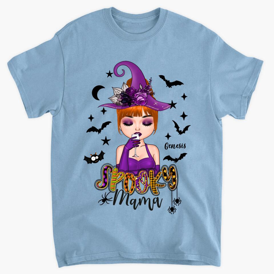 Personalized T-shirt - Gift For Mom - Spooky Mama