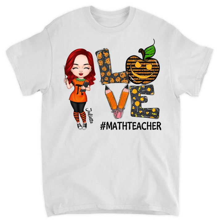 Personalized T-shirt - Gift For Teacher - Love Teacher Life