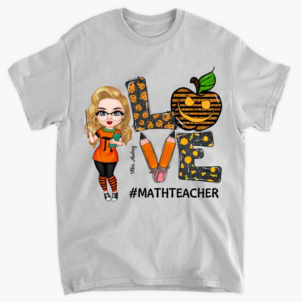 Personalized T-shirt - Gift For Teacher - Love Teacher Life