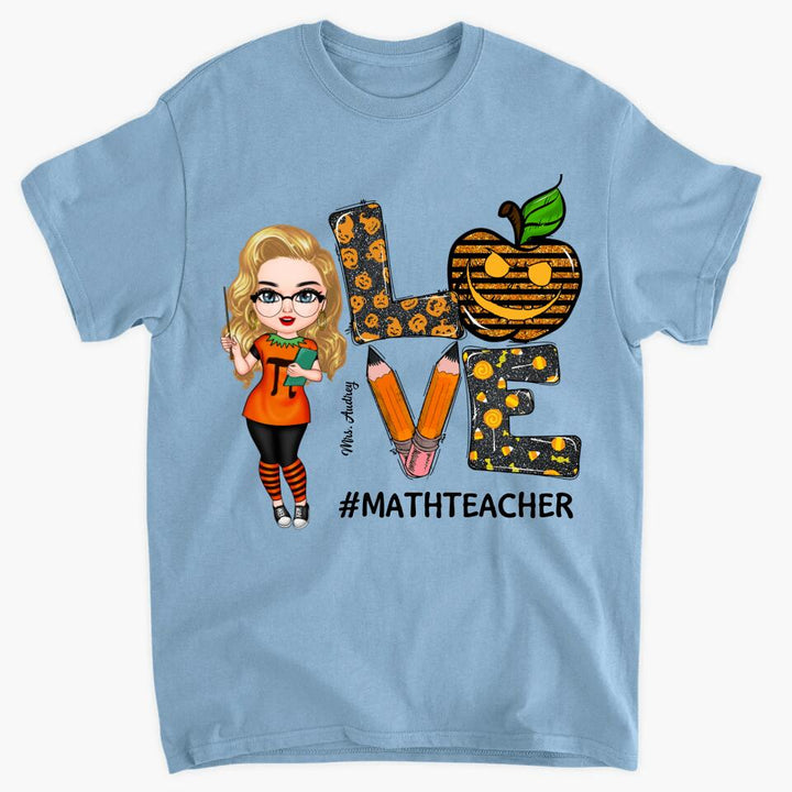 Personalized T-shirt - Gift For Teacher - Love Teacher Life