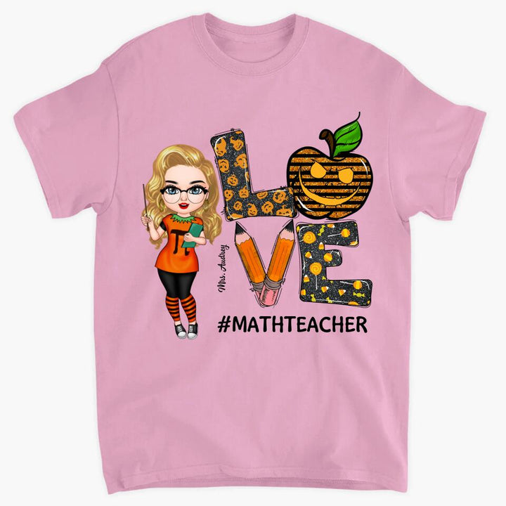 Personalized T-shirt - Gift For Teacher - Love Teacher Life