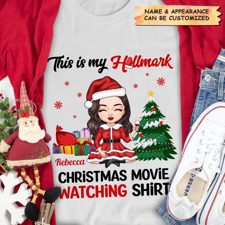 Personalized T-shirt - Gift For Christmas - Christmas Movie Watching Shirt