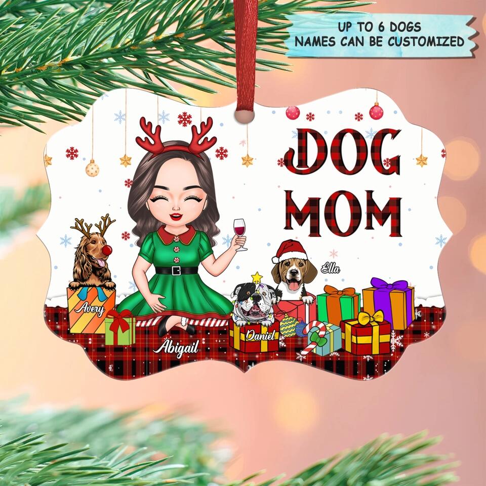 Personalized Aluminium Ornament - Gift For Dog Lover - Dog Mom