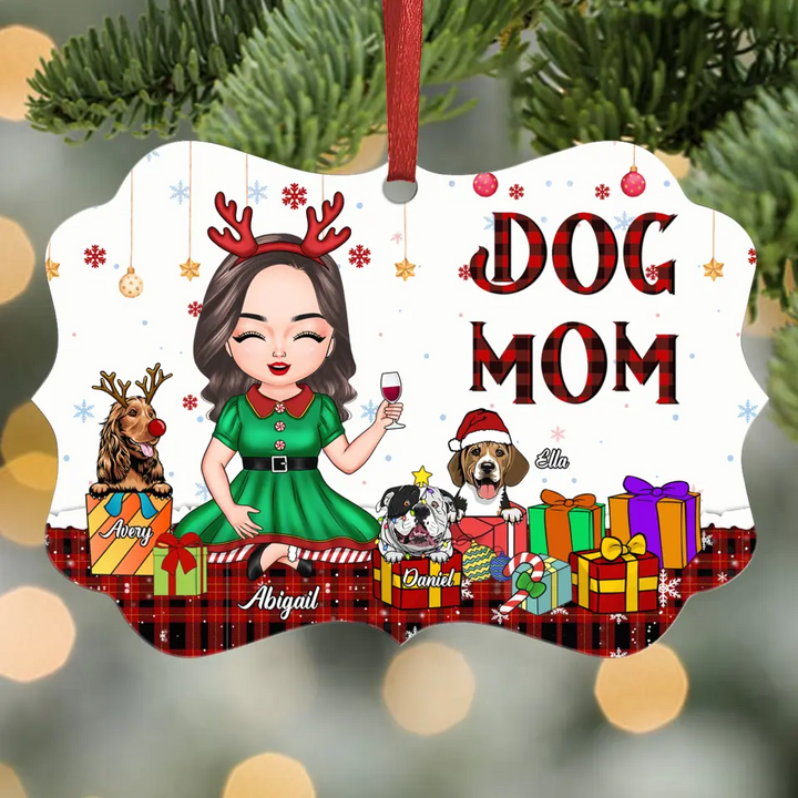 Personalized Aluminium Ornament - Gift For Dog Lover - Dog Mom