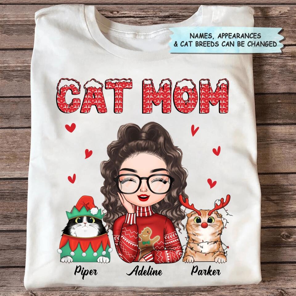Personalized T-shirt - Gift For Cat Lover - Cat Mom